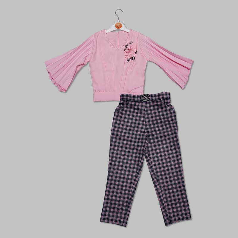 Best Deal for Girls Long Sleeve T-Shirts and Long Pants 2 Piece Cotton |  Algopix